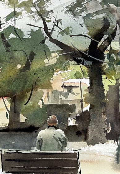 Outdoor Watercolour Painting Class