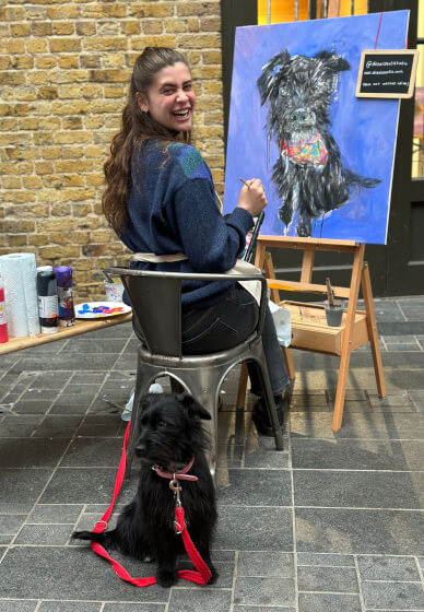 Paint a Dog Fundraising Workshop