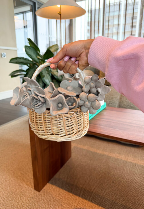 Paint and Create: Clay Bouquet Workshop