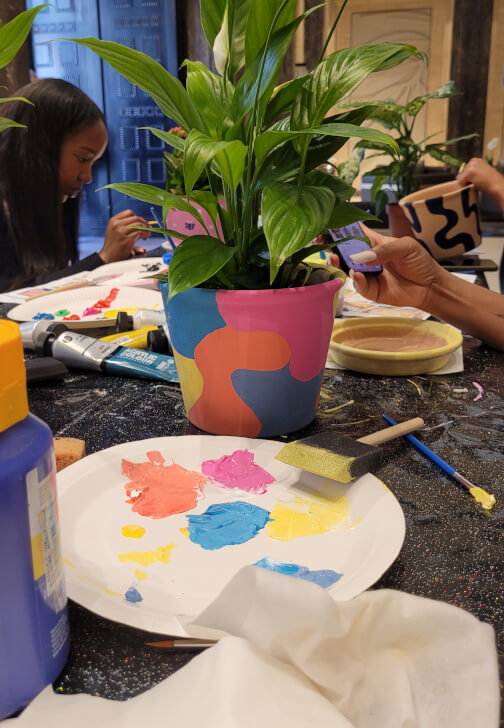 Paint and Plant Workshop