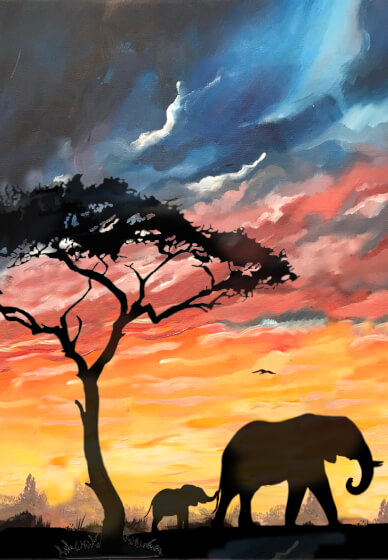 Paint and Sip Class - Bovingdon