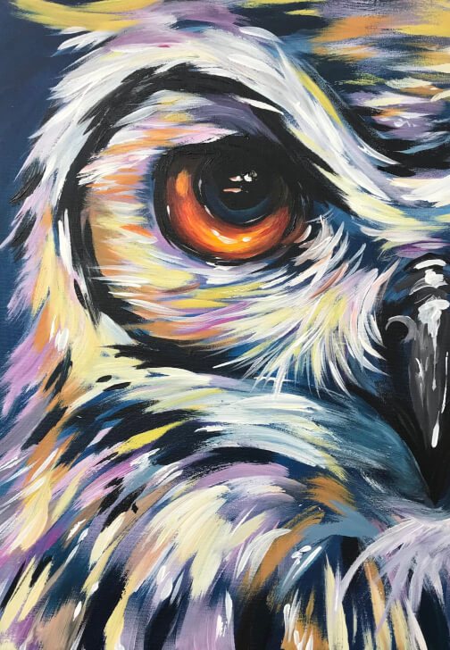 Paint and Sip Class - Brush Party with Sarah - Banbury
