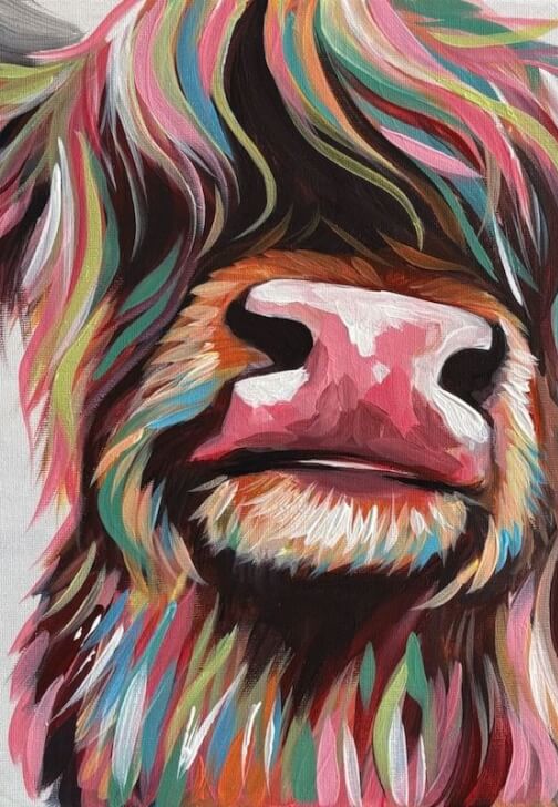 Paint and Sip Class - Brush Party with Sarah - Hook Norton