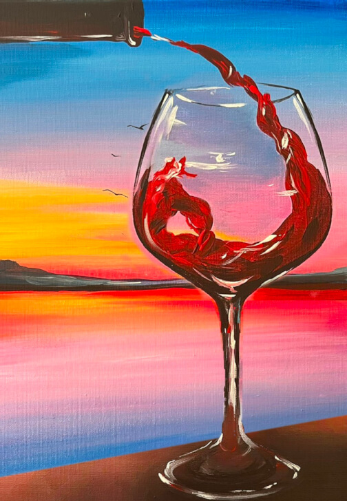 Paint and Sip Class - Calne