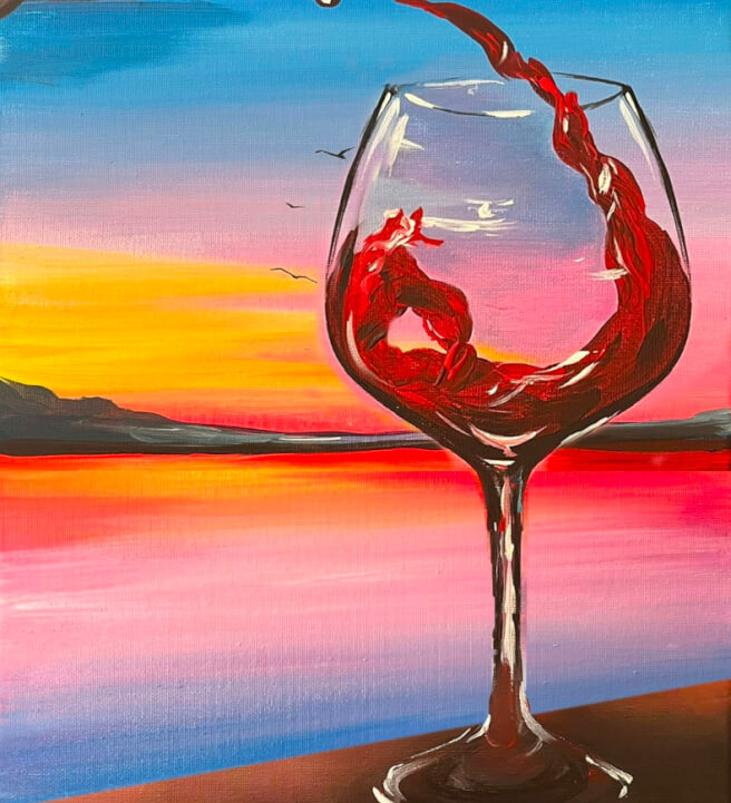 Paint and Sip Class - Calne