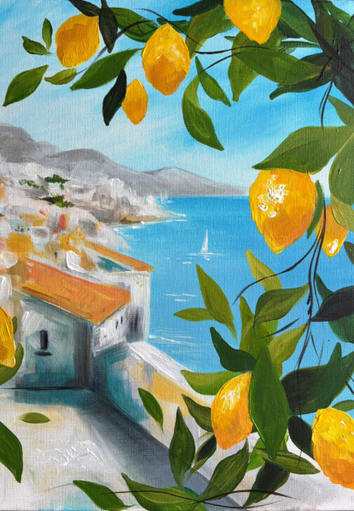 Paint and Sip Class - Farnham