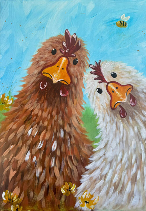 Paint and Sip Class - Leighton Buzzard