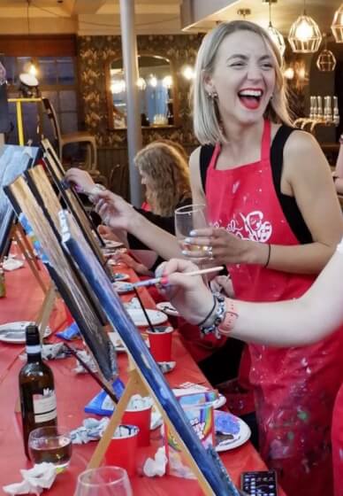Paint and Sip Class - Milton Keynes