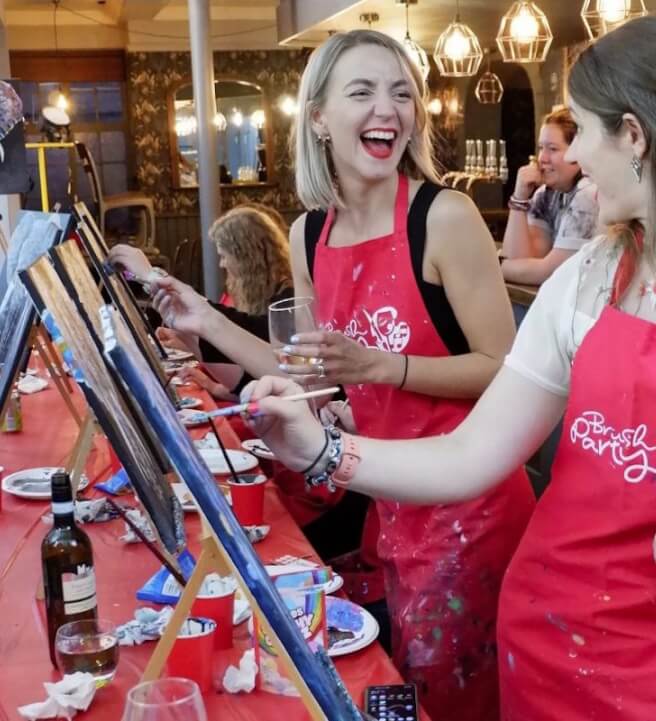 Paint and Sip Class - Notting Hill