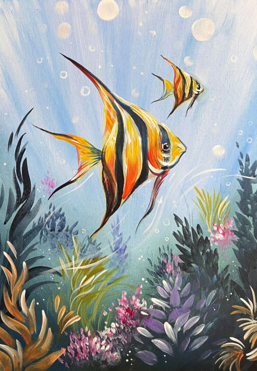Paint and Sip Class - Pinner
