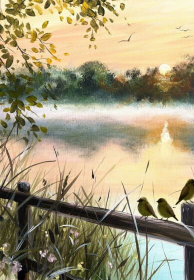 Paint and Sip Class - Royal Wootton Bassett, Swindon