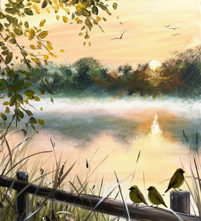 Paint and Sip Class - Royal Wootton Bassett, Swindon