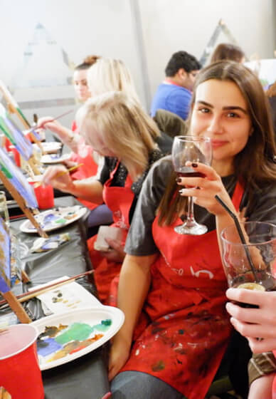 Paint and Sip Class - Staines