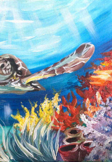 Paint and Sip Class - Tadpole, Swindon