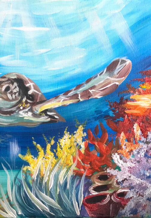 Paint and Sip Class - Tadpole, Swindon