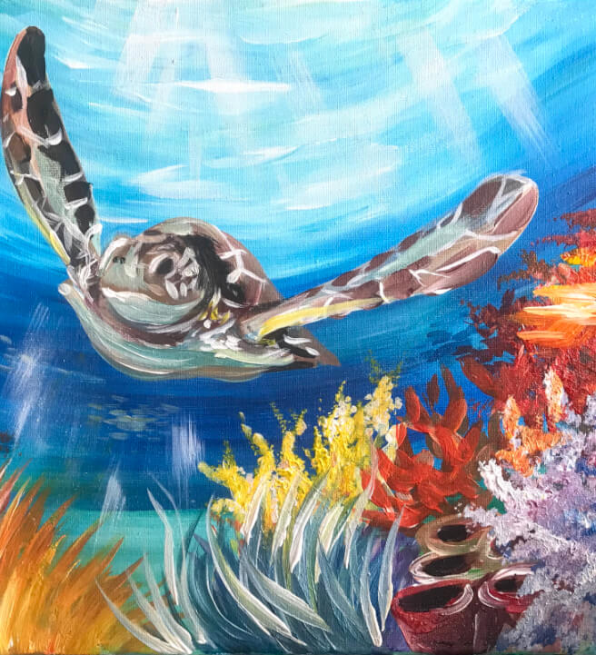 Paint and Sip Class - Tadpole, Swindon