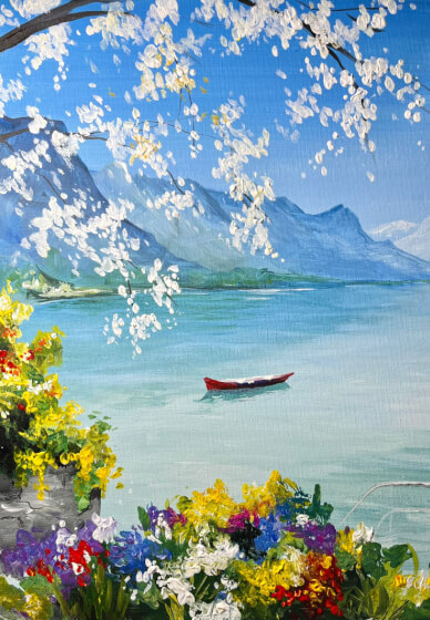 Paint and Sip Class - the Cedar Tree - Bagshot