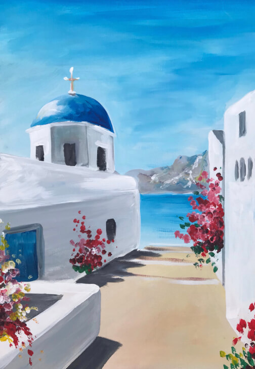 Paint and Sip Class - Watford - Template