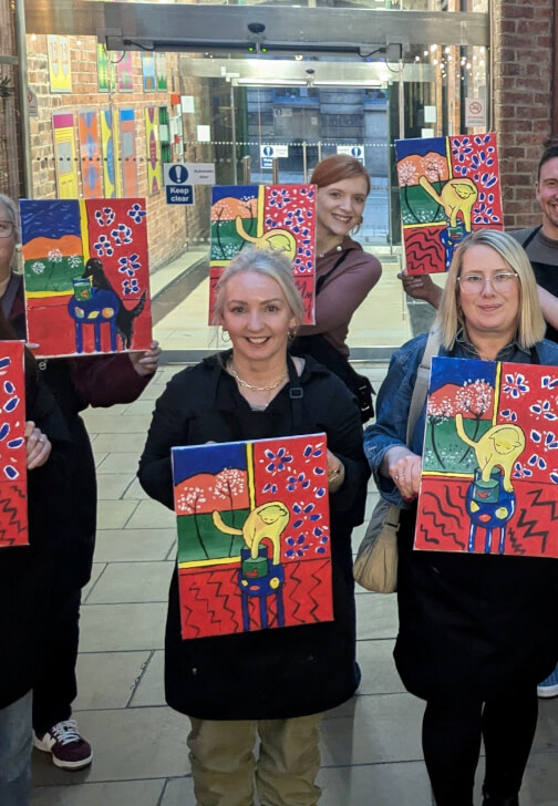 Paint and Sip Workshop - Sheffield