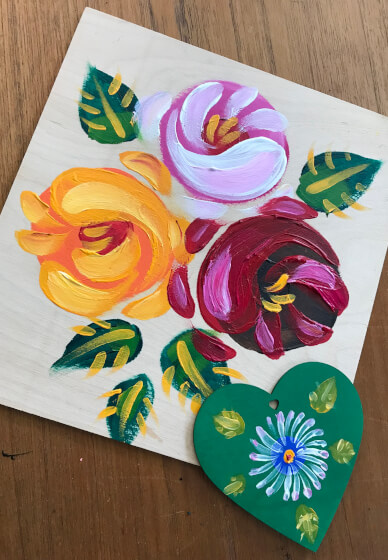 Paint Canal Roses