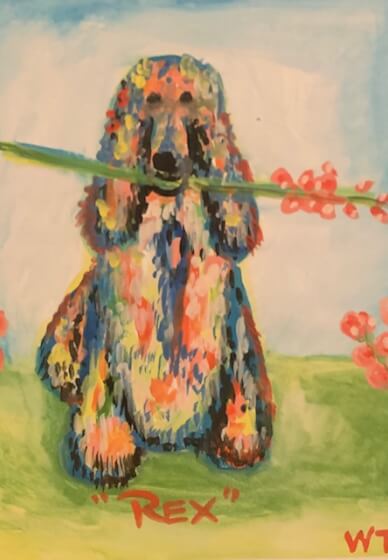 Paint Pet Portraits Using Watercolours