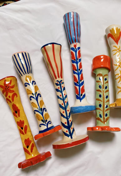 Paint Your Own Candlestick Workshop