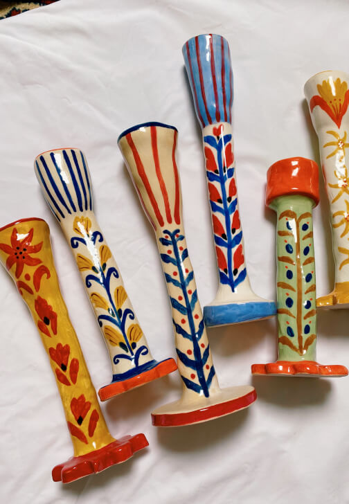 Paint Your Own Candlestick Workshop