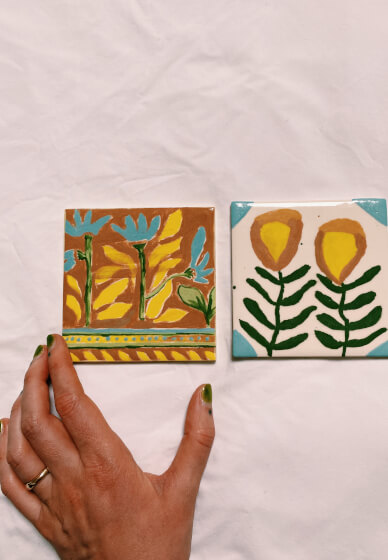 Paint Your Own Ceramic Coaster Workshop