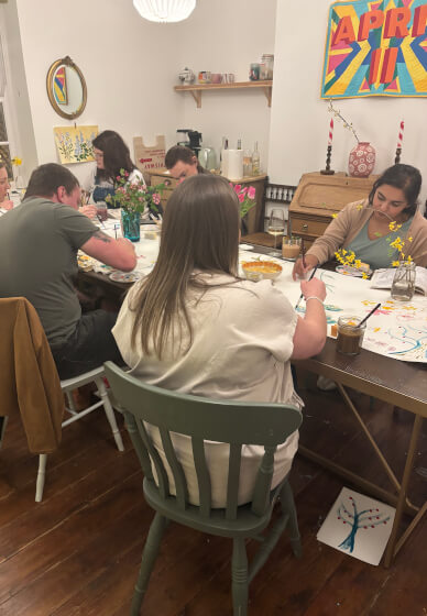 Painting and Pizza Workshop