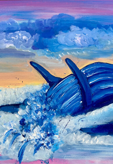 Painting Class: Whale Painting
