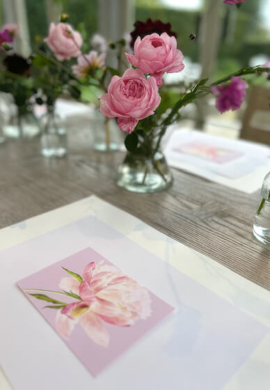 Painting Florals Workshop with Clare Robinson (Full-Day)
