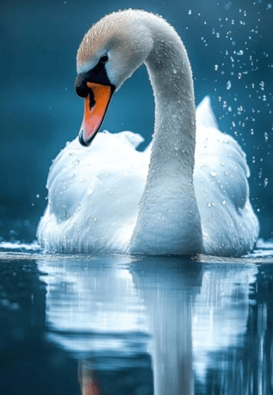 Painting Workshop: Majestic Swans with Bokeh