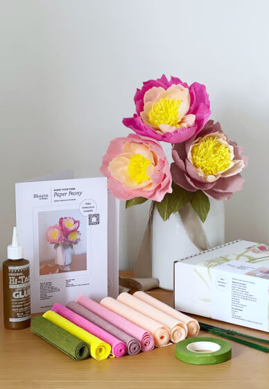 Paper Flower Workshop: Peonies