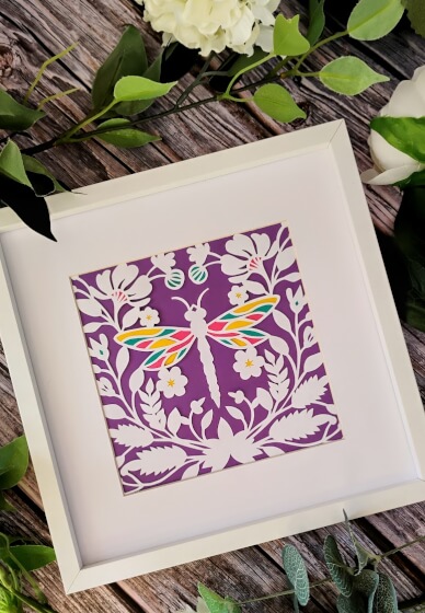 Papercutting Workshop - Dragonfly