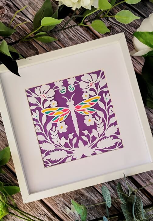 Papercutting Workshop - Dragonfly