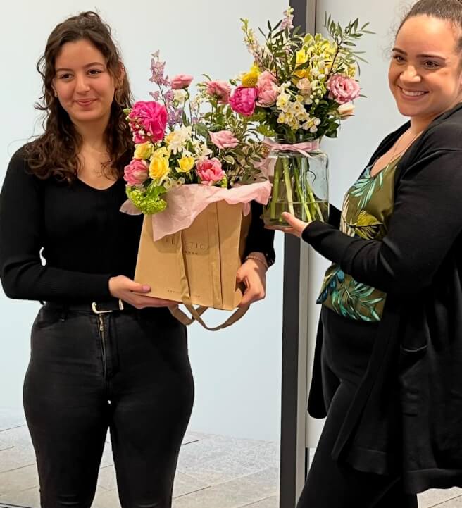Peony Glass Vase Flower Arranging Workshop - Nine Elms