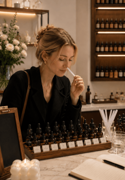 Perfume Making Workshop with Over 150 Essential Oils
