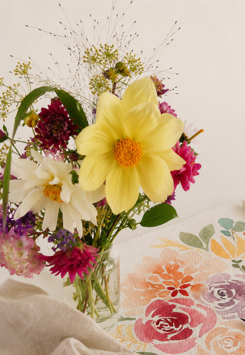Petals and Paint: Watercolour and Floristry Class