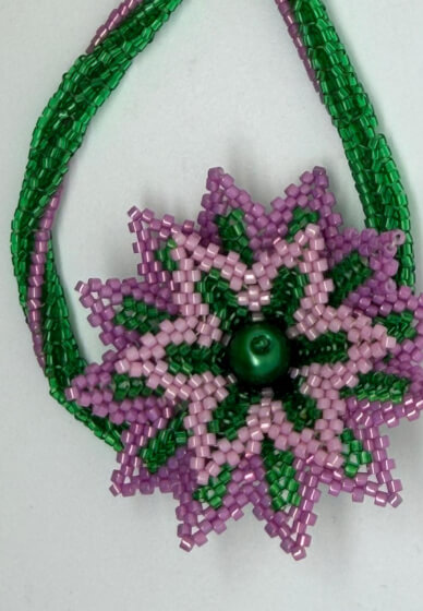 Petunia and Spiral Rope Beading Workshop
