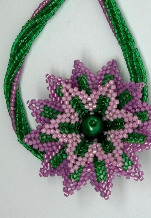 Petunia and Spiral Rope Beading Workshop