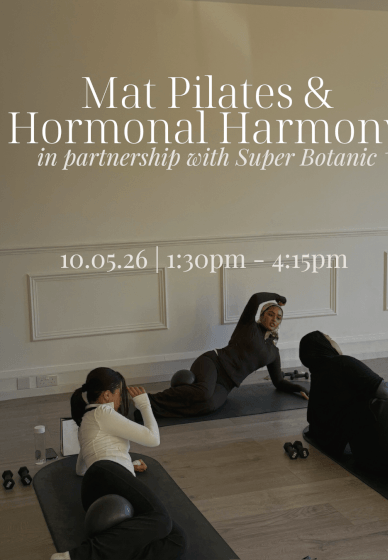 Pilates and Hormonal Harmony Workshop