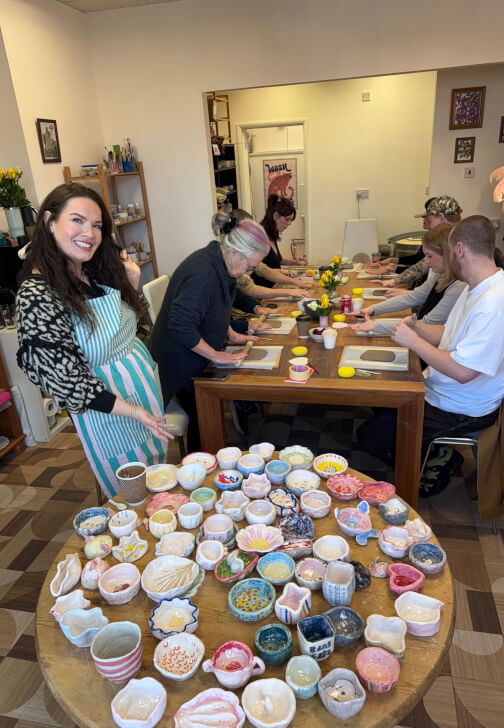 Pinch Pot Pottery Class
