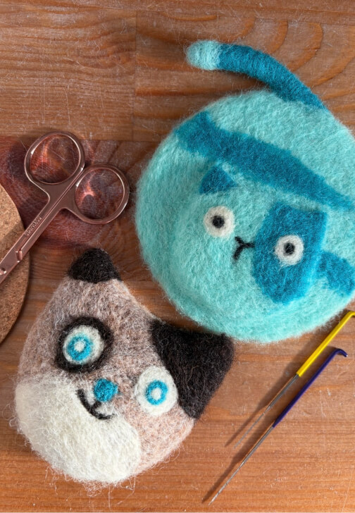 Pocket Pet: Needle Felting Animal Brooch Workshop (Ossett)