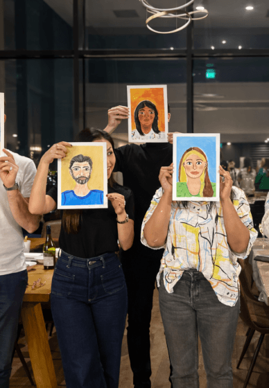 Portrait Exchange Painting Workshop