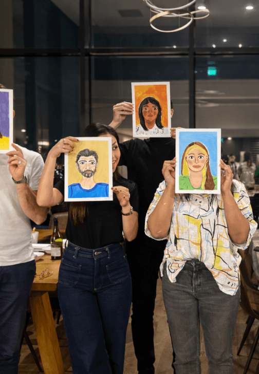 Portrait Exchange Painting Workshop