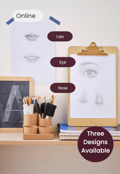 Portrait Sketching Class – Three Designs Available