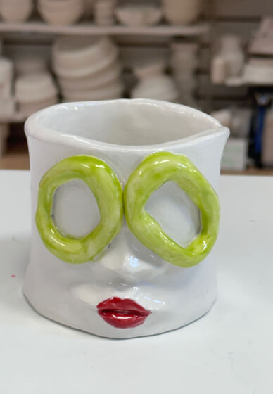 Pot Head Planter Pottery Class