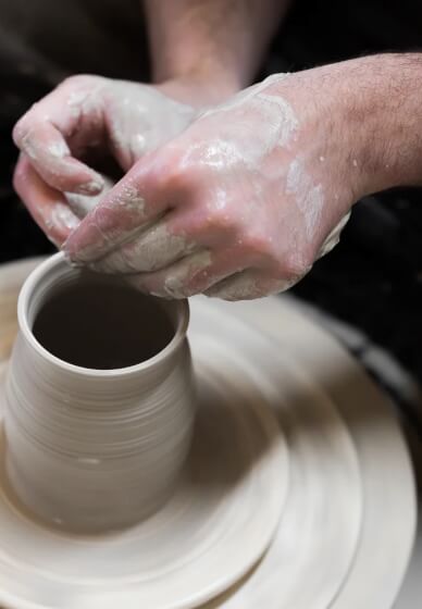 Pottery Class - Throwing on the Wheel
