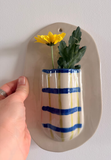 Pottery Hanging Wall Vase Workshop