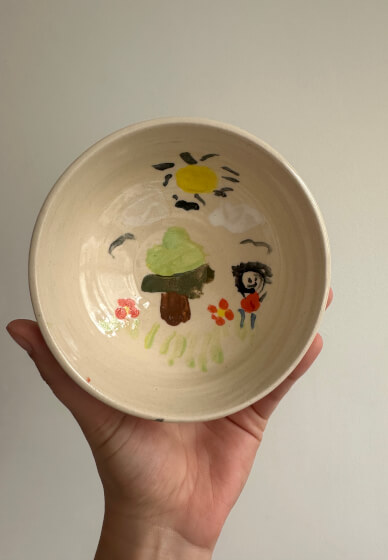 Pottery Painting in the Park for Kids